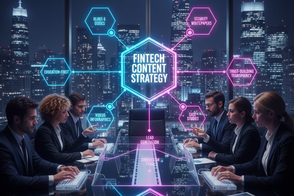 Fintech marketing strategy