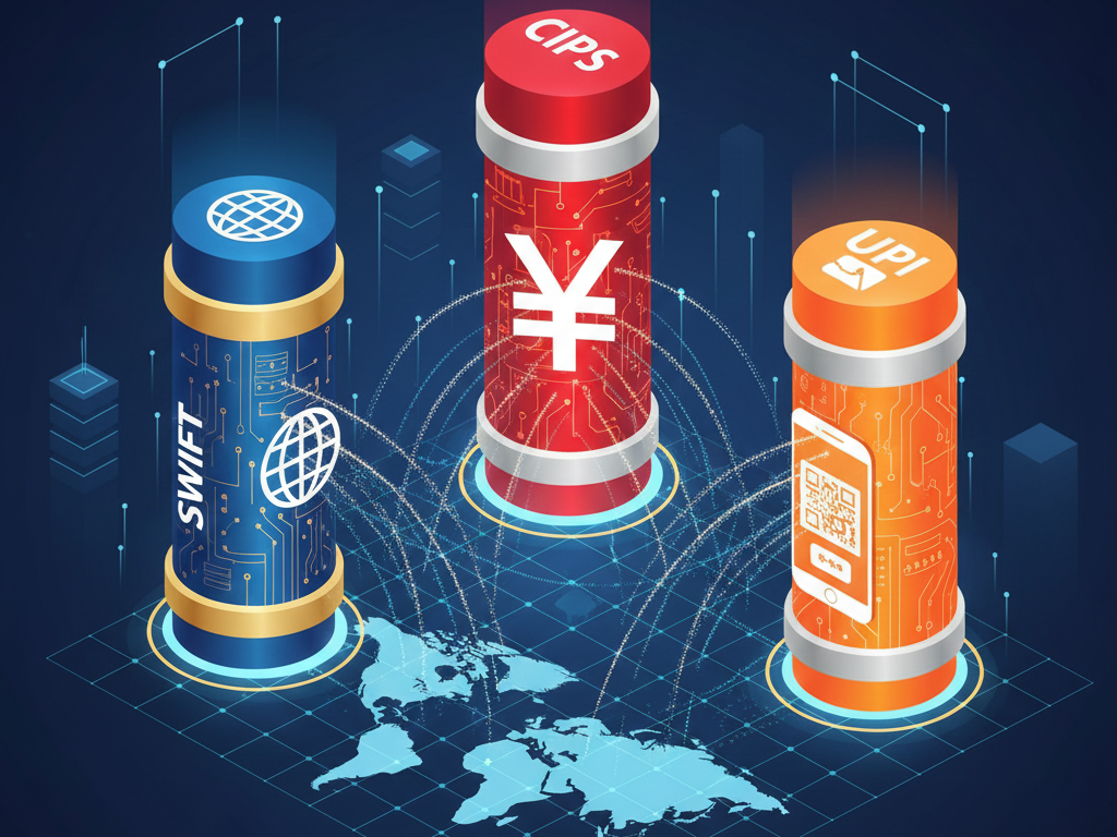 SWIFT vs CIPS vs UPI