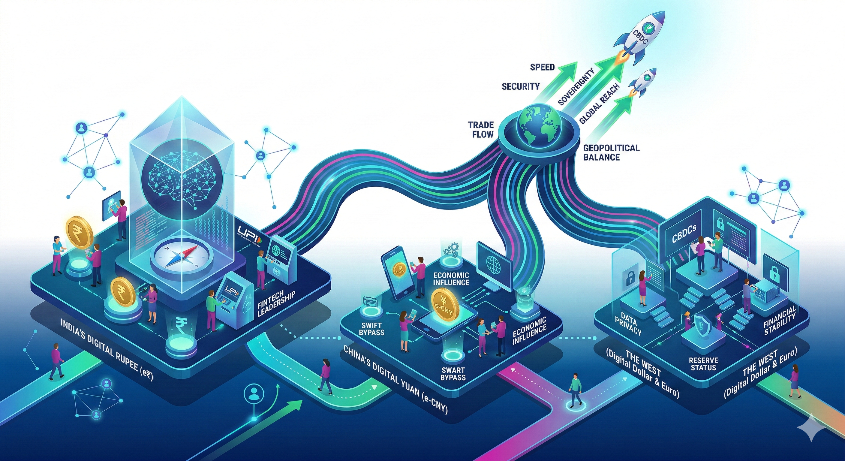 How CBDCs protect national trade in a world of sanctions?