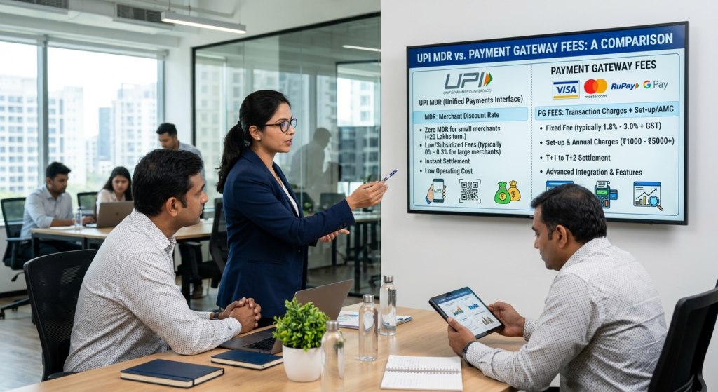 How Do UPI MDR and Payment Gateway Fees Compare